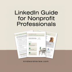 LinkedIn Guide for Nonprofit Professionals!